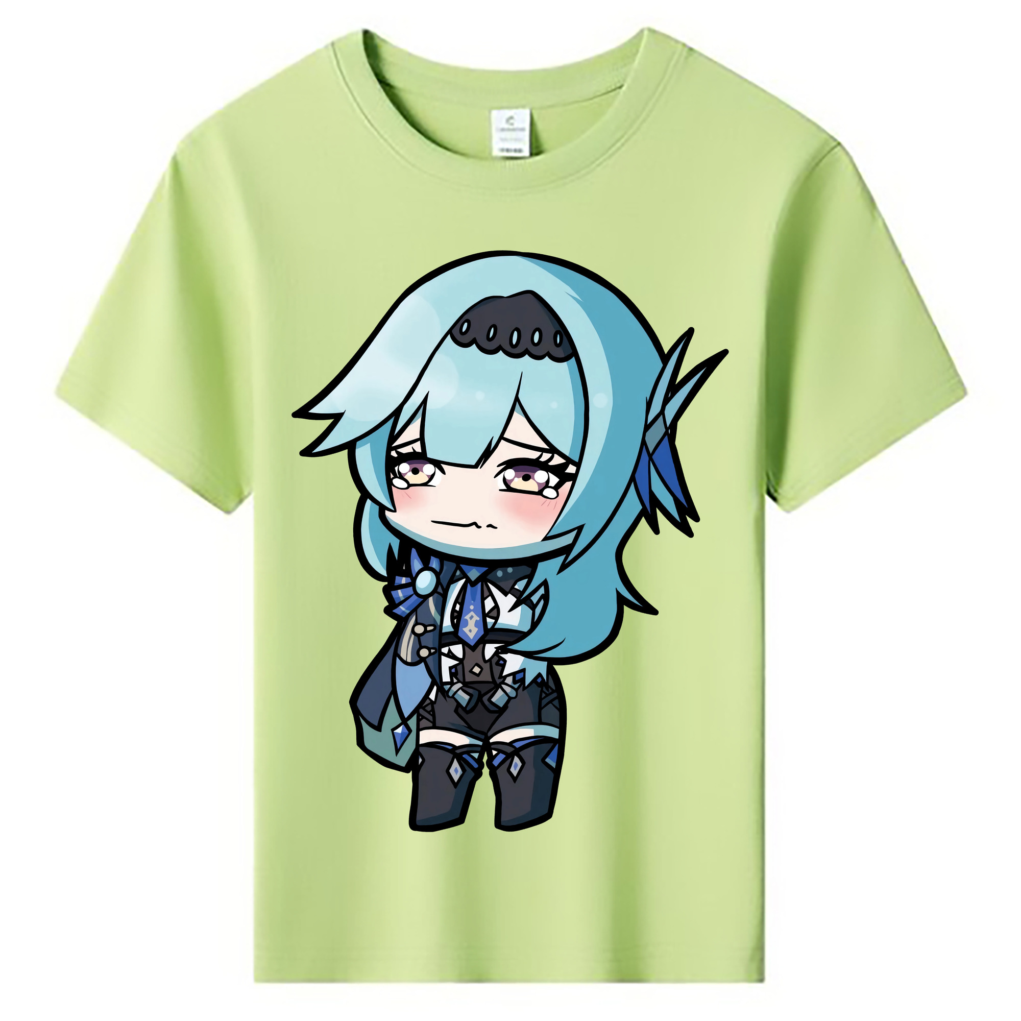 げんし神 优菈 ゆうら genshin Yūra 綿100％キッズTシャツ（フロントプリント）